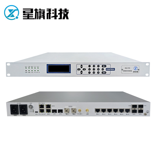 万兆光口 支持10GE 10路 NTP/PTP 高精度授时服务器 XQ-810-GE